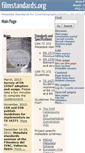Mobile Screenshot of filmstandards.org